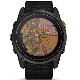 Умные часы Garmin ENDURO 3 угольно-серый, US (010-02751-00) - фото 7