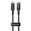 Кабель USB-C BASEUS Unbreakable Series Fast Charging Type-C - Type-C, 5A, 100W, 1 м, черный - фото 9